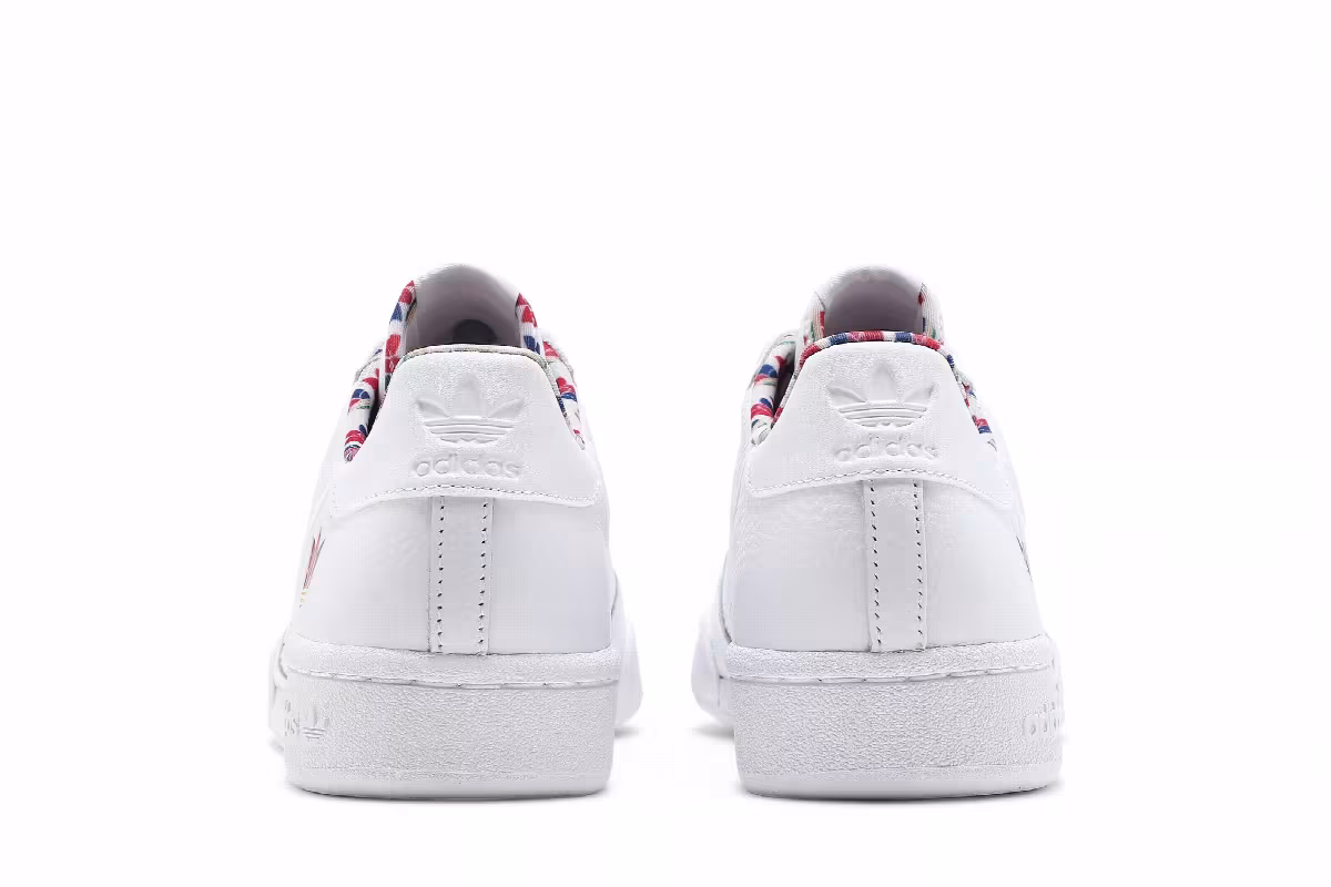 Adidas Continental 80 Colorful Trefoil, view 7