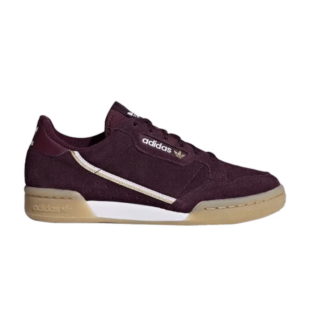 Adidas Continental 80 J Maroon