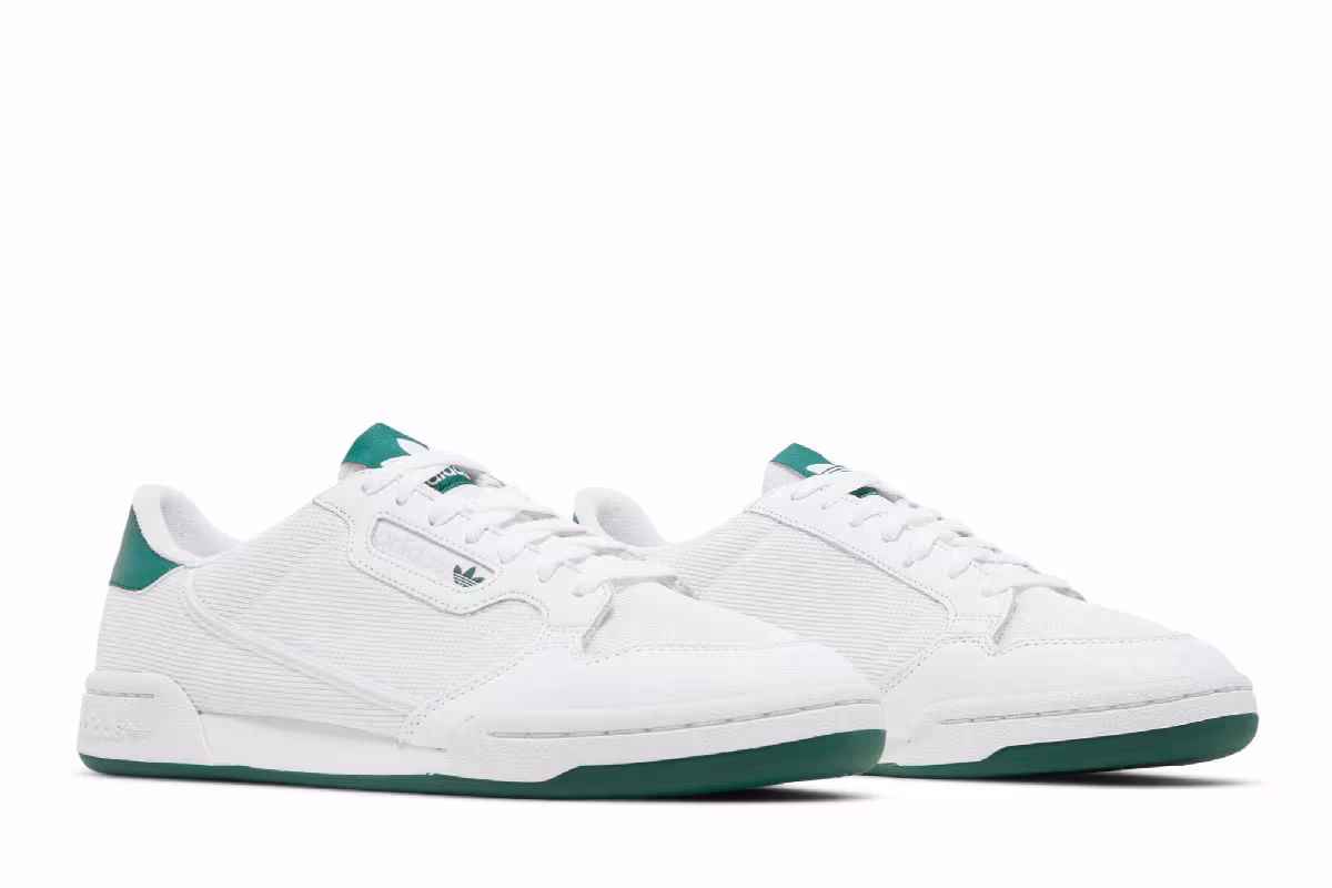 Adidas Continental 80 White Collegiate Green, view 9