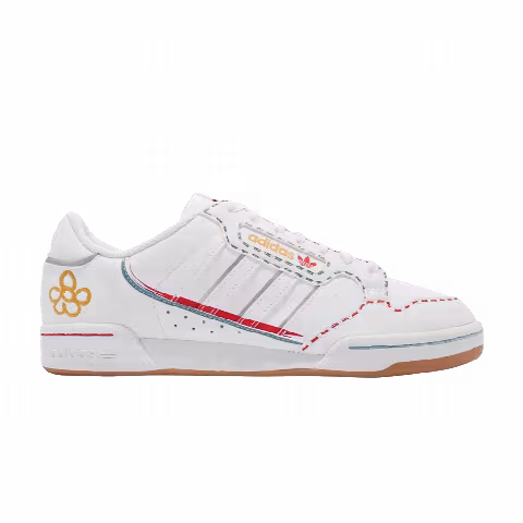 Adidas Continental 80 Stripes 'Embroidered Flower'