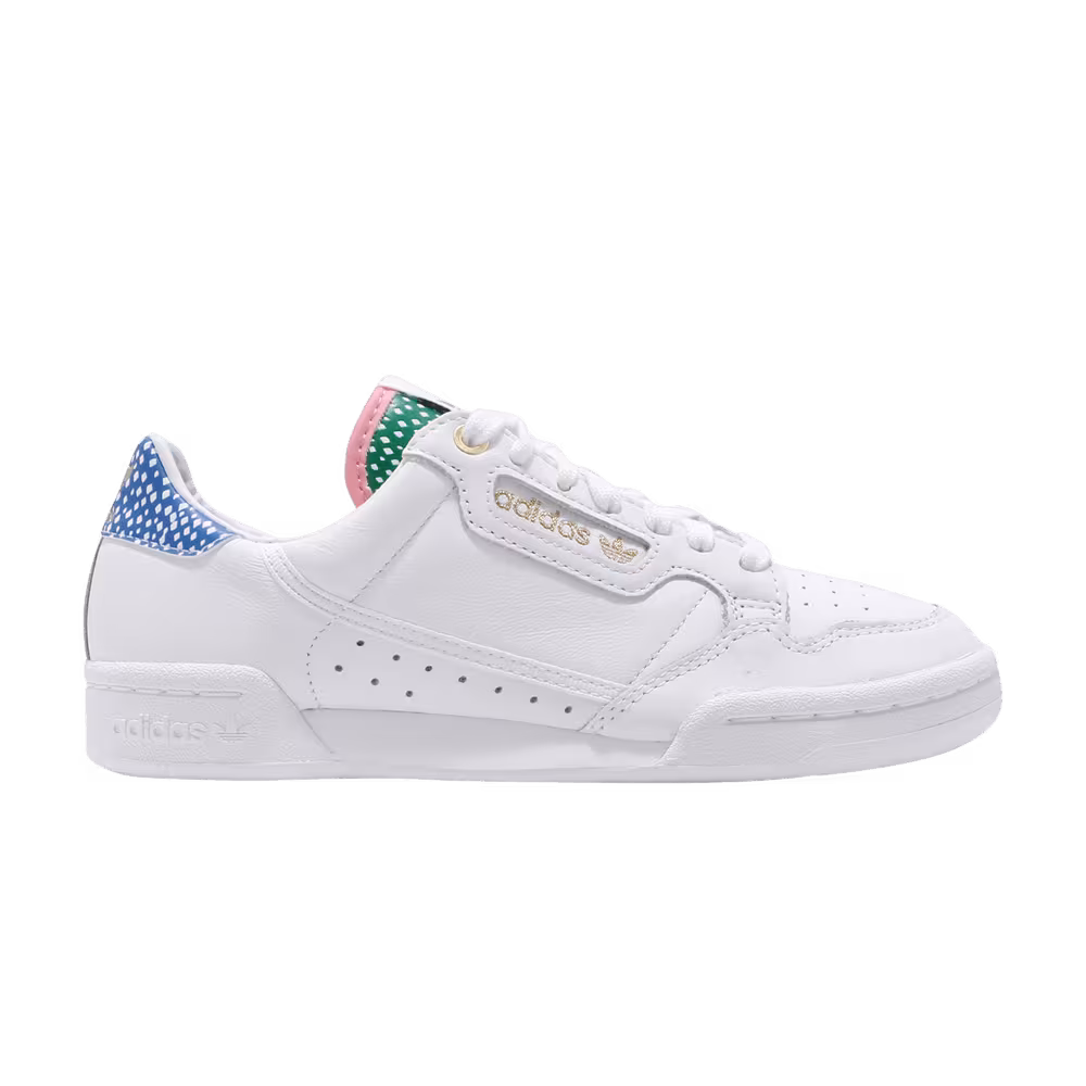 Adidas Women's Continental 80 White Gold Metallic
