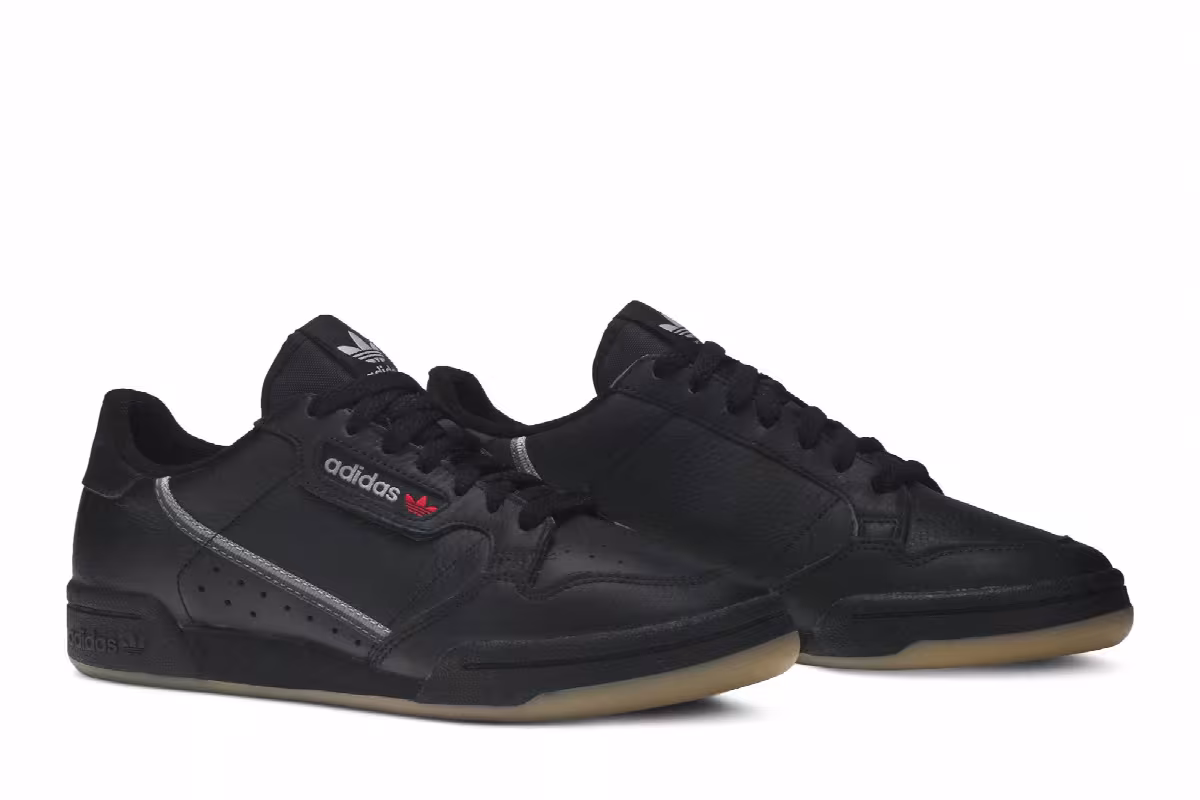 Adidas Continental 80 Black Gum, view 9