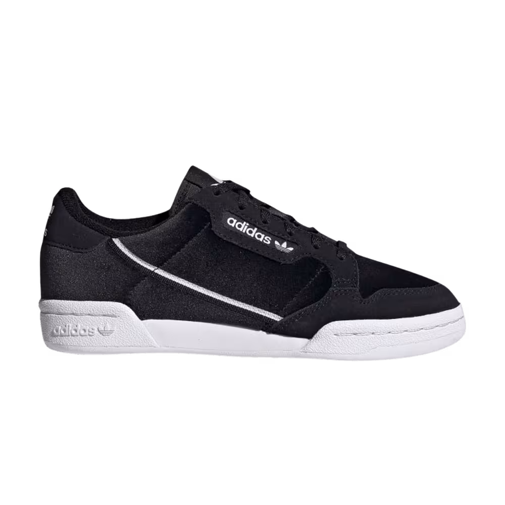 Adidas Continental 80 J Black White