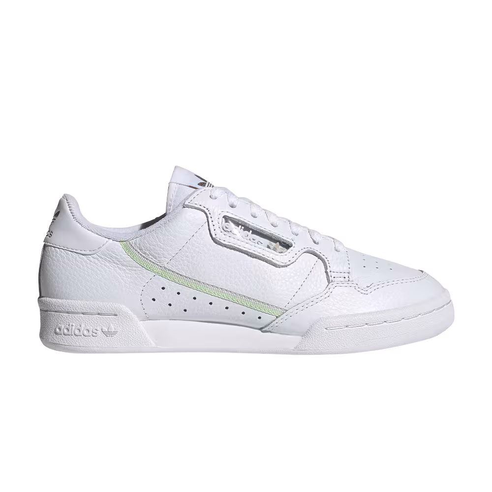 Adidas Women's Continental 80 White Glow Green