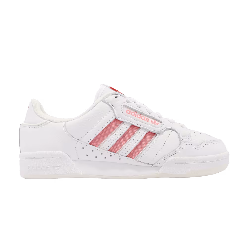 Adidas Continental 80 Stripes White Pink
