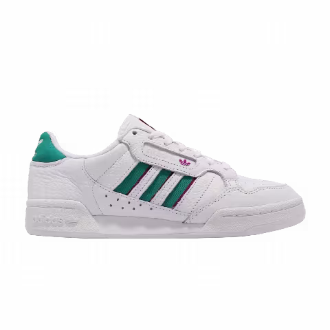 Adidas Wmns Continental 80 Stripes 'White Glory Green Fuchsia'