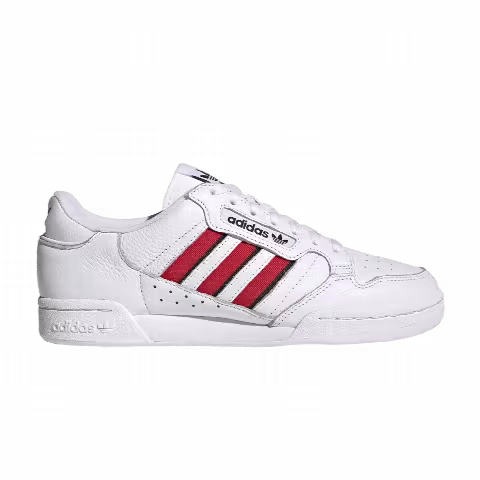 Adidas Continental 80 Stripes 'White Vivid Red'