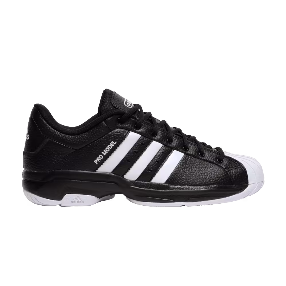 adidas Pro Model 2G Low Black White