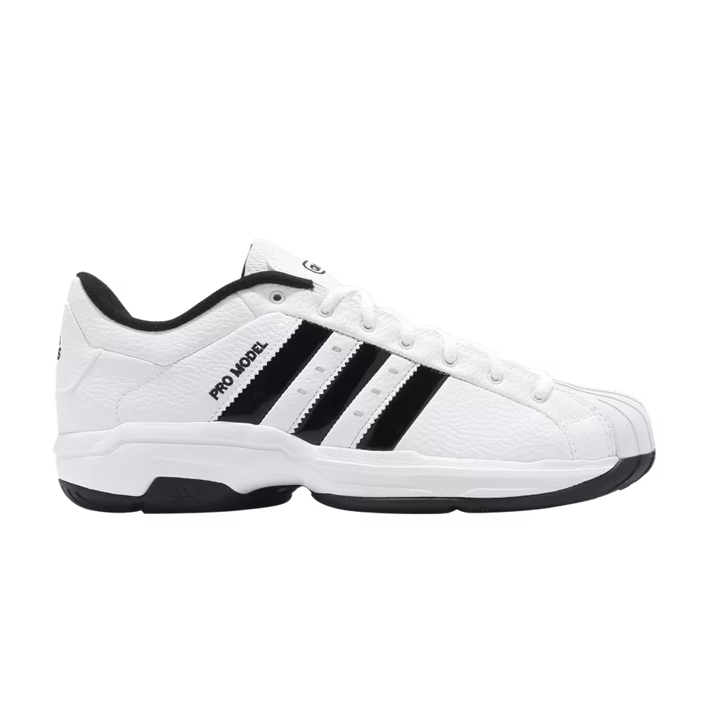 adidas Pro Model 2G Low White Black
