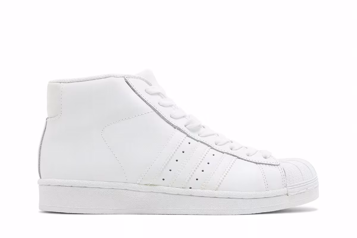 Adidas Pro Model J White, view 2
