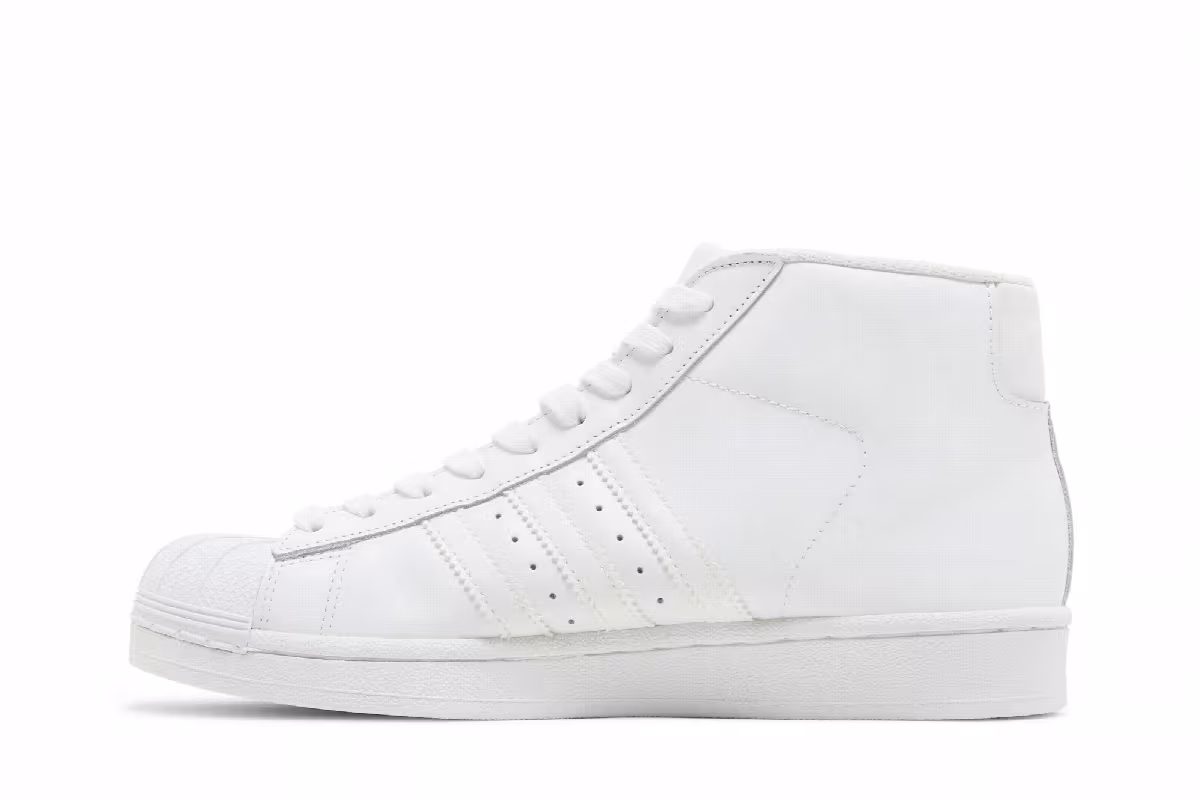 Adidas Pro Model J White, view 4