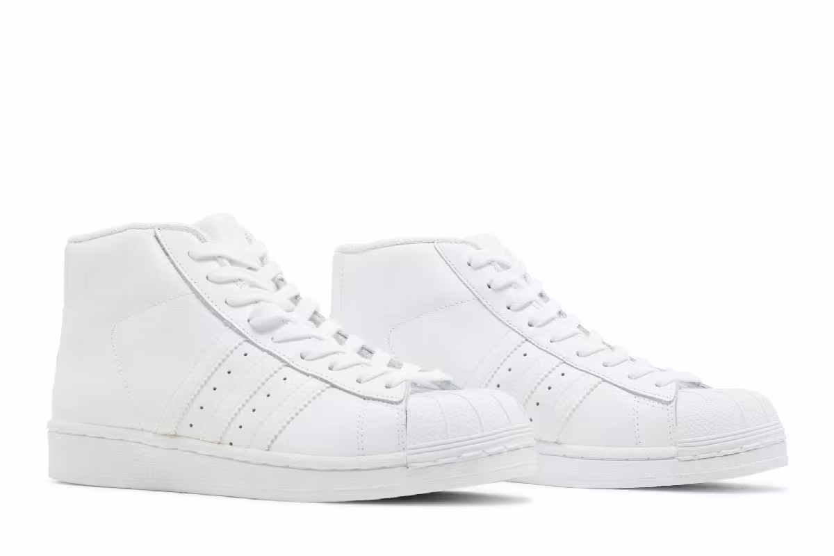 Adidas Pro Model J White, view 9