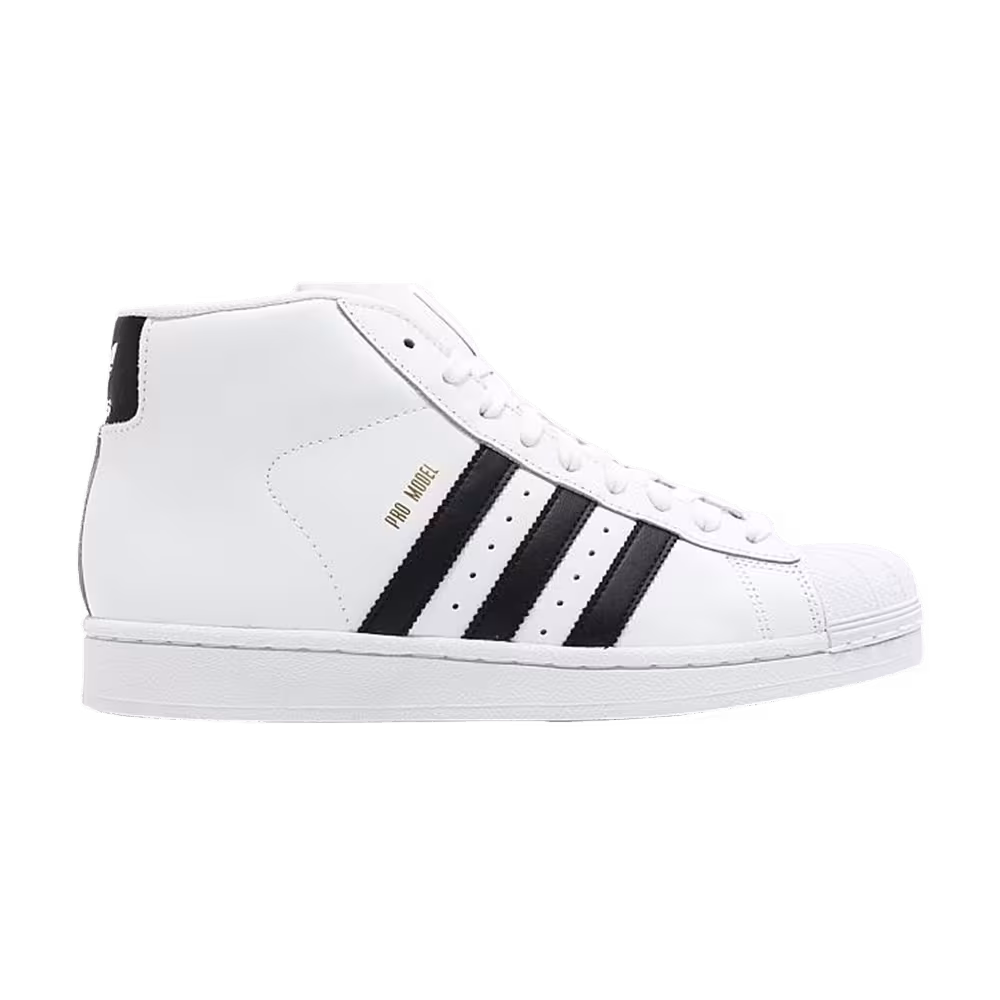Adidas Pro Model Mid J White Black