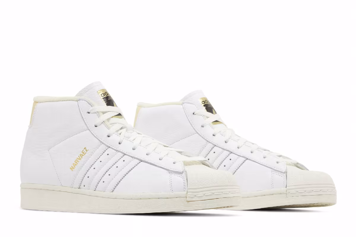 Sam Narvaez x adidas Pro Model ADV Cloud White, view 9