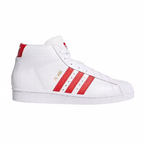 Adidas Pro Model 'White Scarlet'