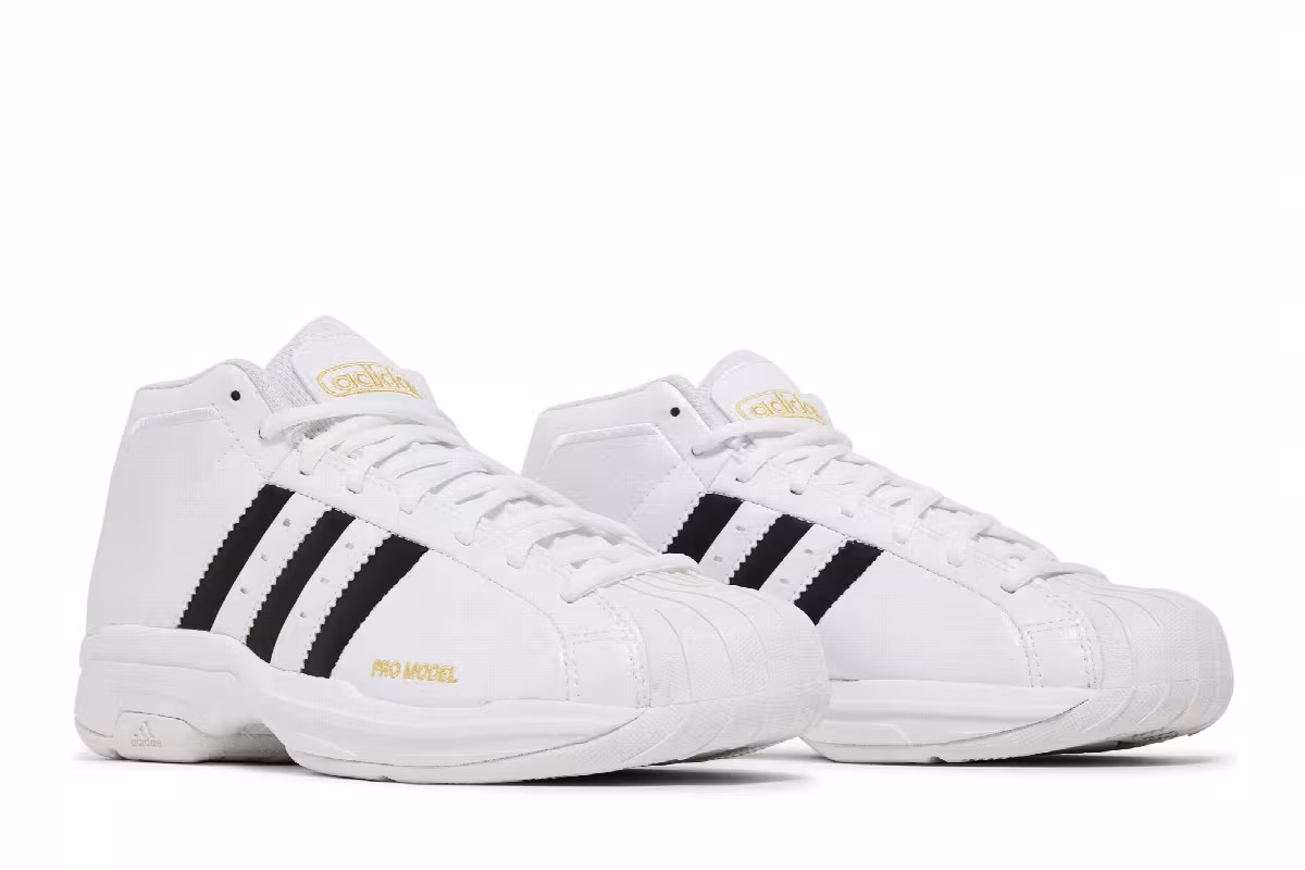 Adidas Pro Model 2G Cloud White, view 9