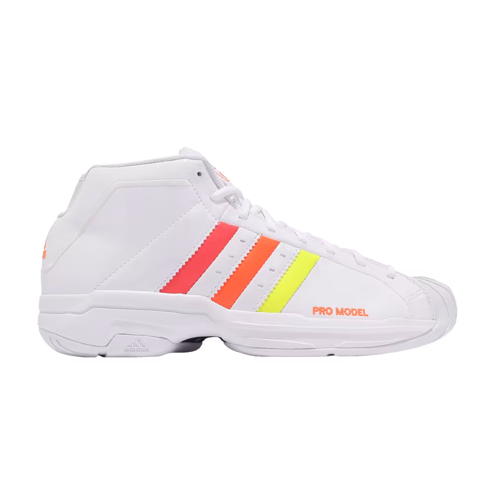 Adidas Pro Model 2G White App Signal Orange