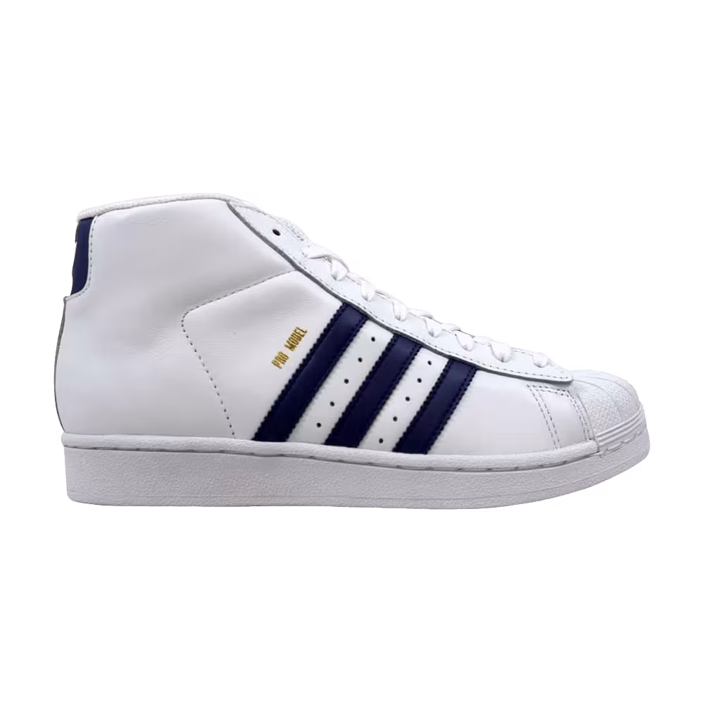 Adidas Pro Model J White Purple Gold
