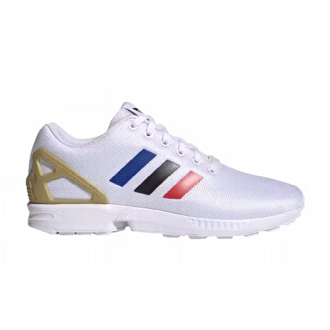 Adidas ZX Flux 'Cloud White Black Royal Red'