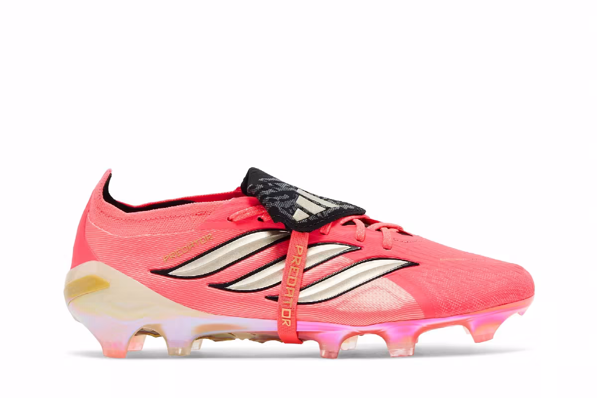 adidas Predator Elite Fold-Over Tongue FG Solar Turbo, view 2