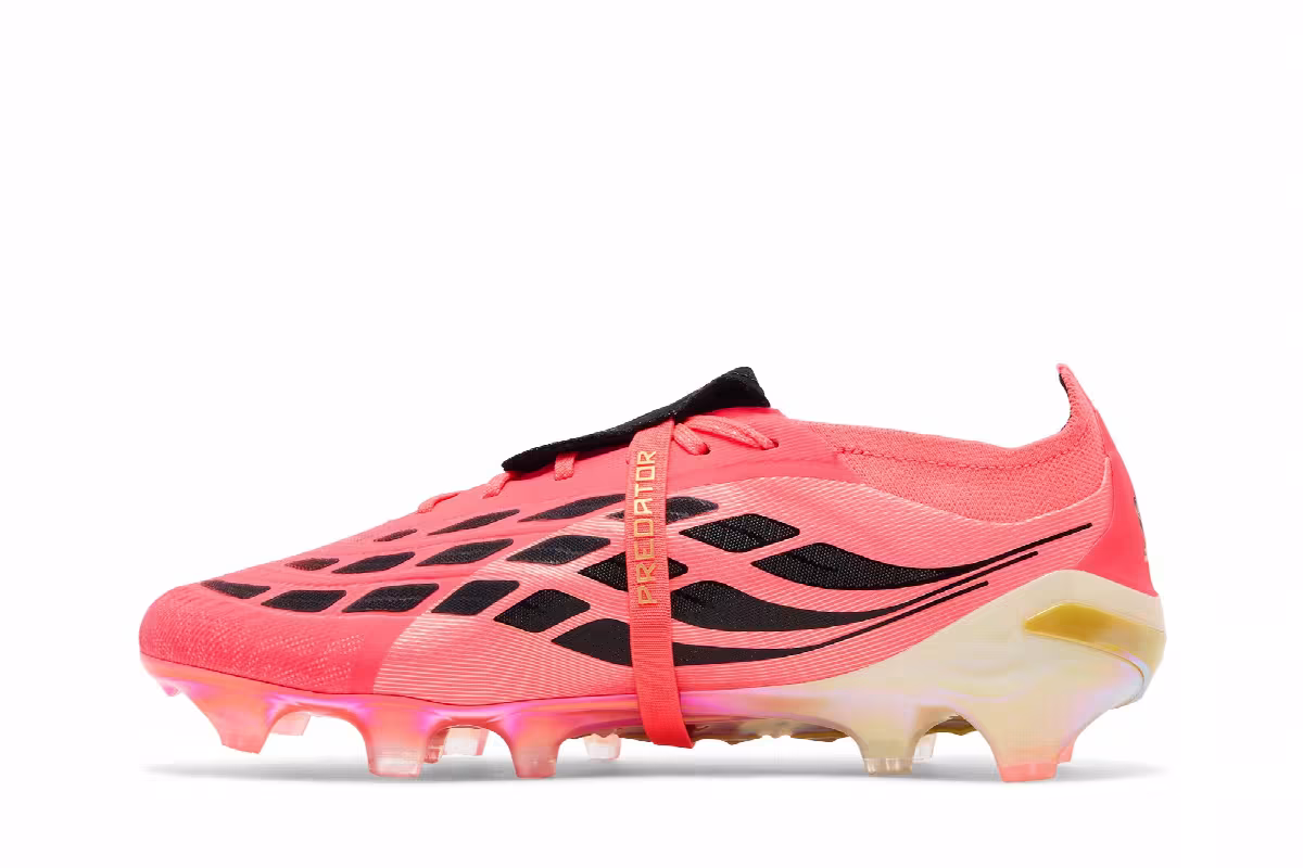 adidas Predator Elite Fold-Over Tongue FG Solar Turbo, view 4