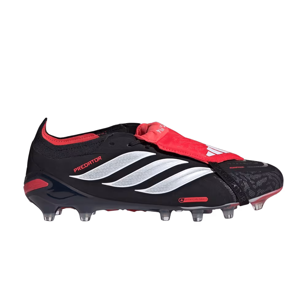adidas Predator Elite Fold-Over Tongue AG Core Black Cloud White Lucid Red