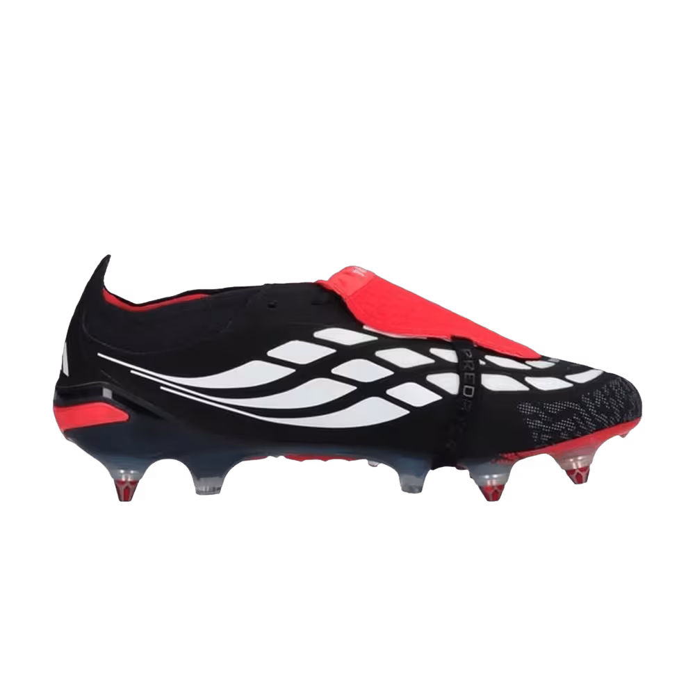 adidas Predator Elite Fold-Over Tongue SG Core Black Cloud White Lucid Red