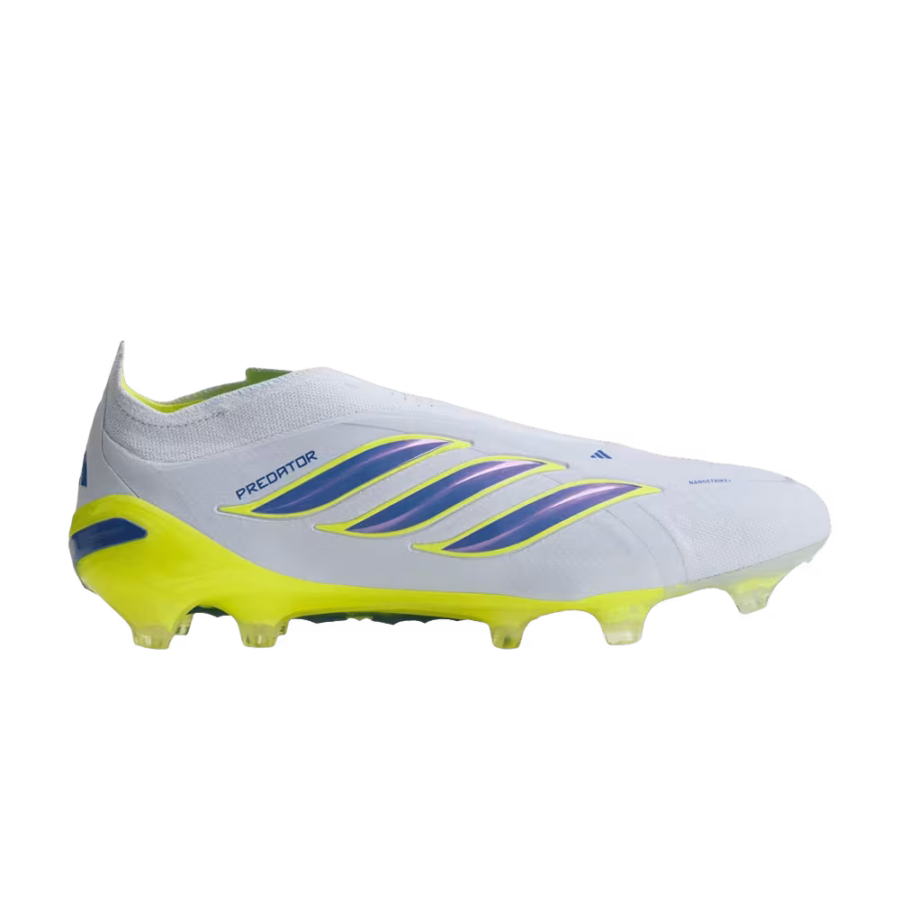 adidas Predator Elite FG Crystal Sky Ray Blue Team Solar Yellow 2