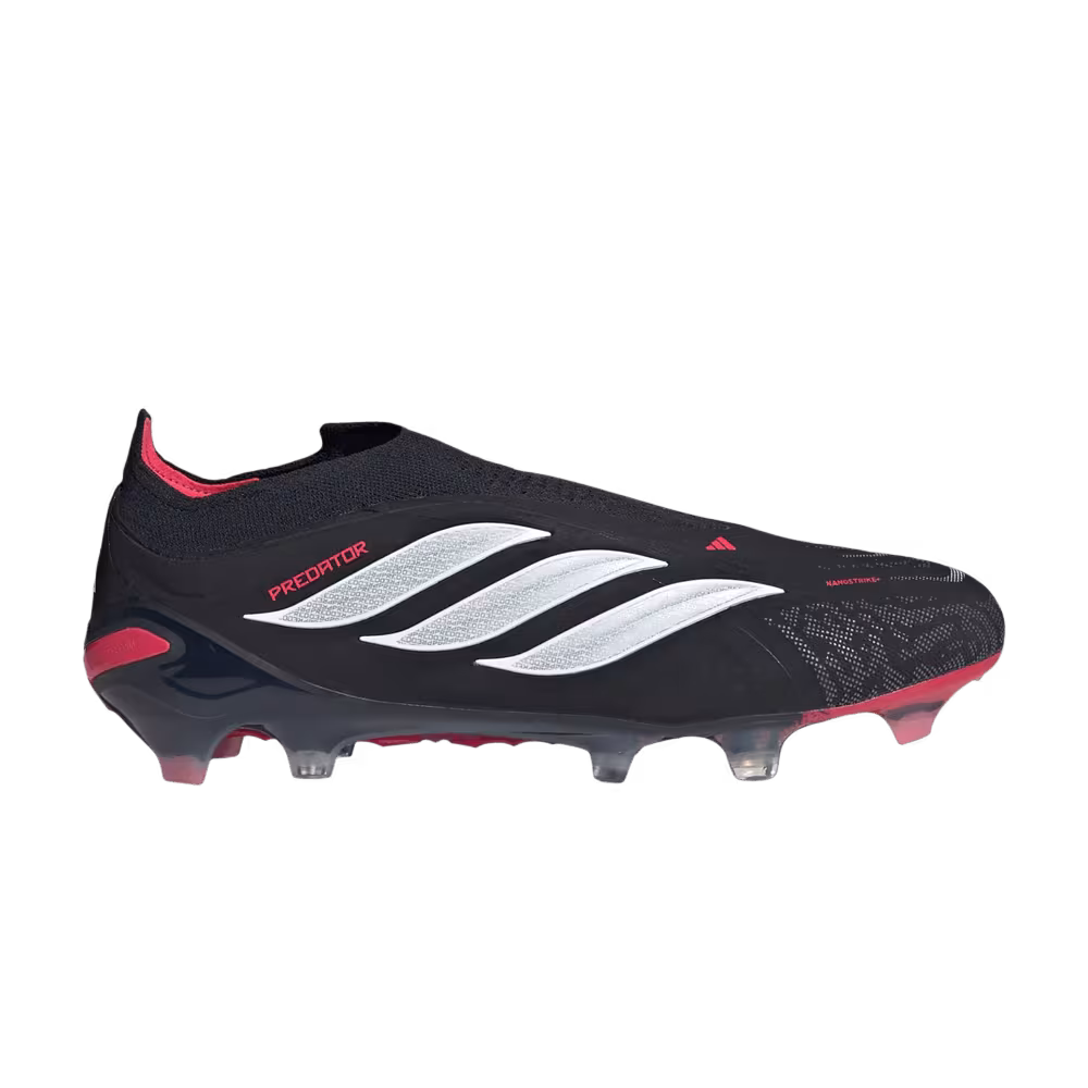adidas Predator Elite FG Core Black Cloud White Lucid Red