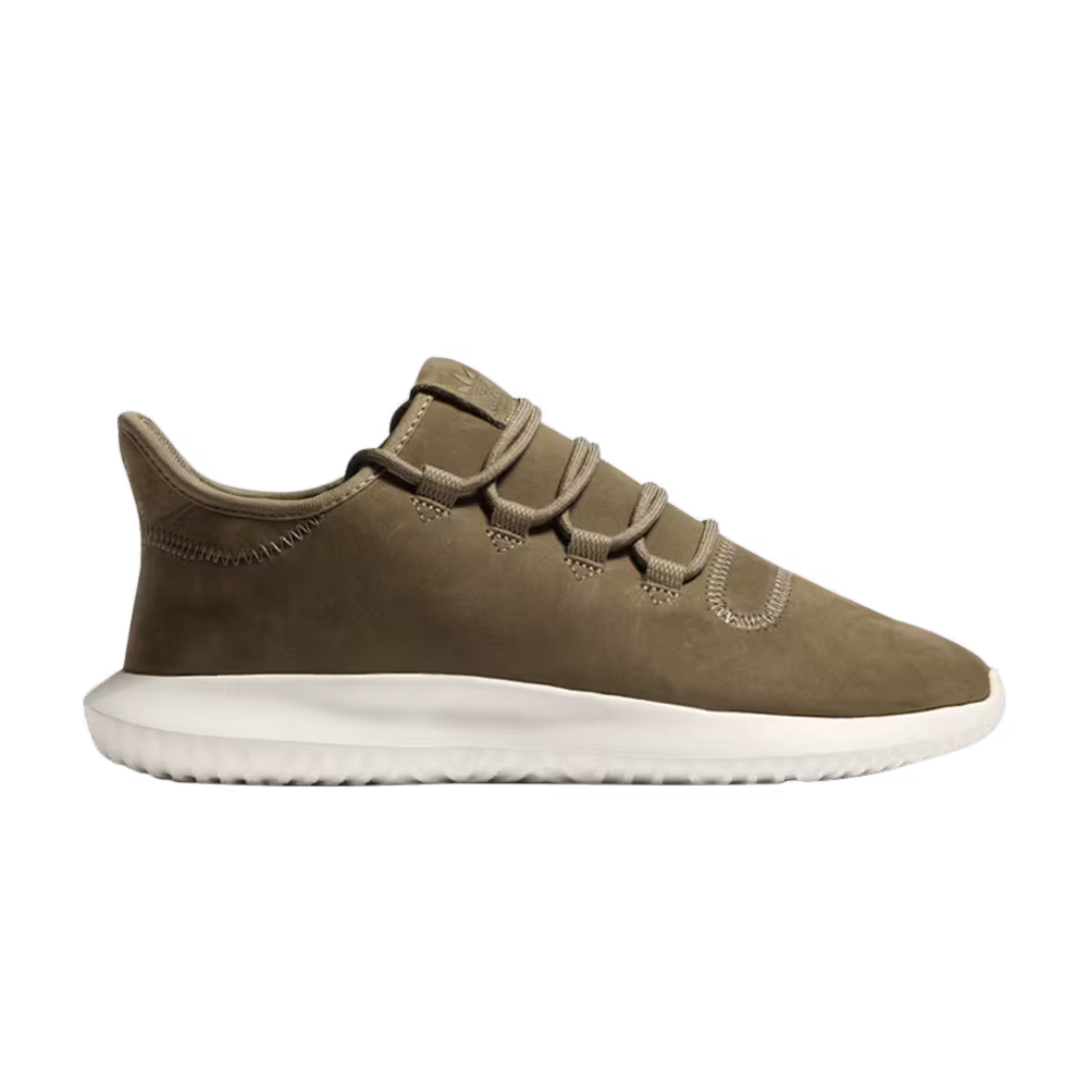 Size? x adidas Tubular Shadow Olive Suede