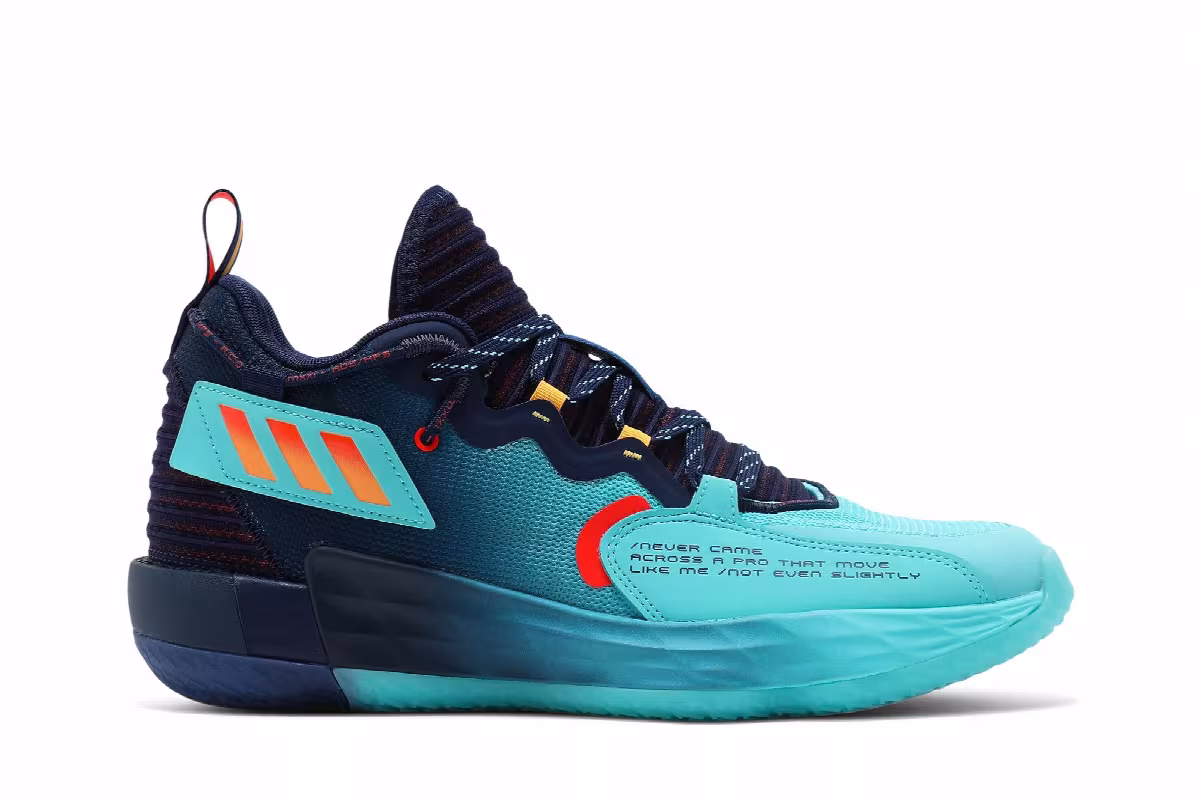 adidas Dame 7 EXTPLY Dark Blue, view 2