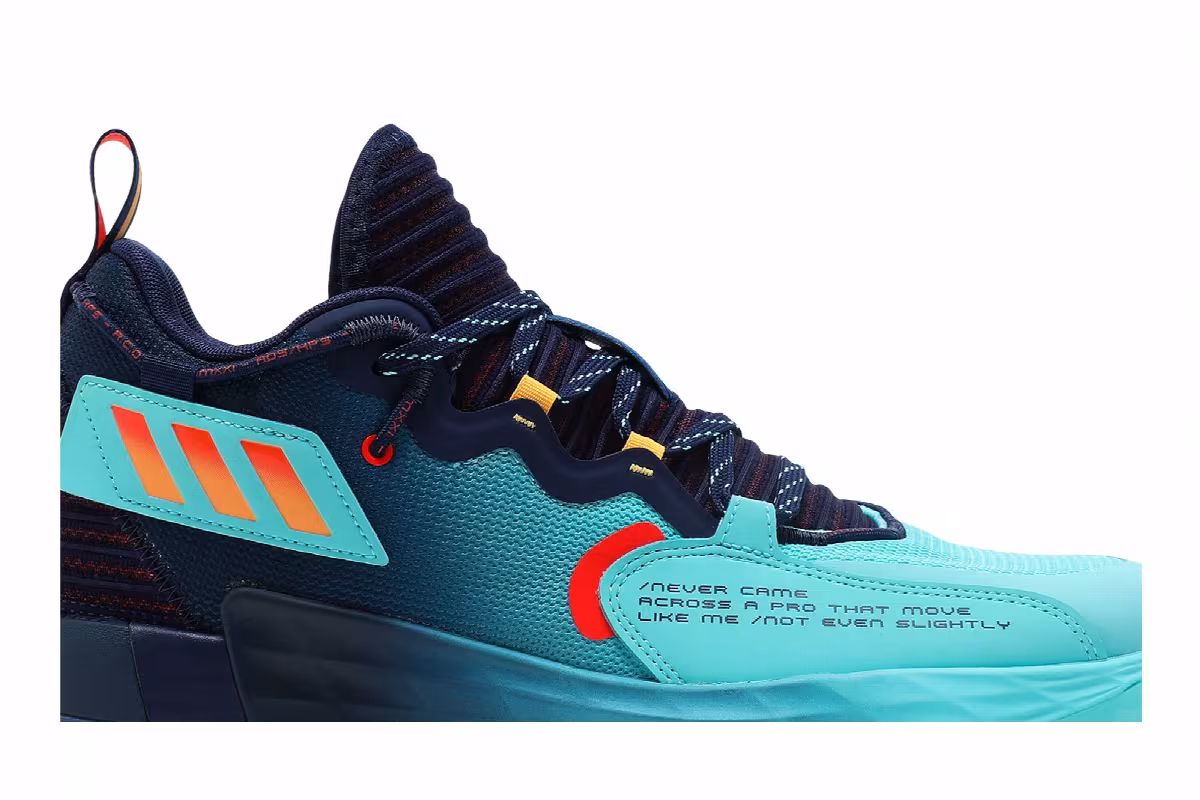 adidas Dame 7 EXTPLY Dark Blue, view 3