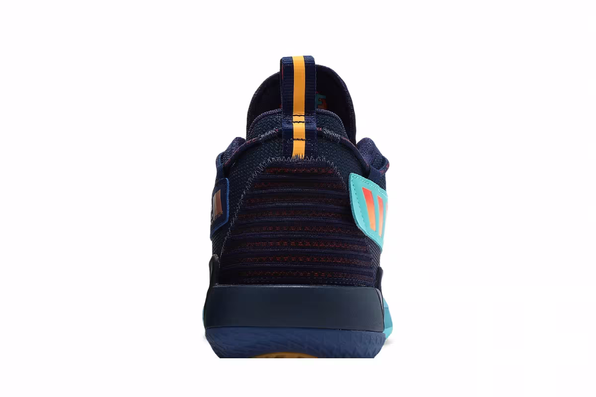 adidas Dame 7 EXTPLY Dark Blue, view 8