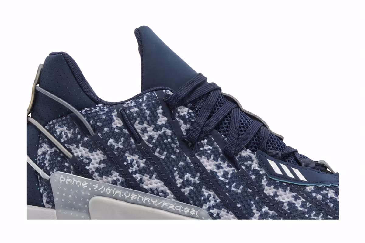 adidas Dame 7 Vet Tix - Blue, view 3