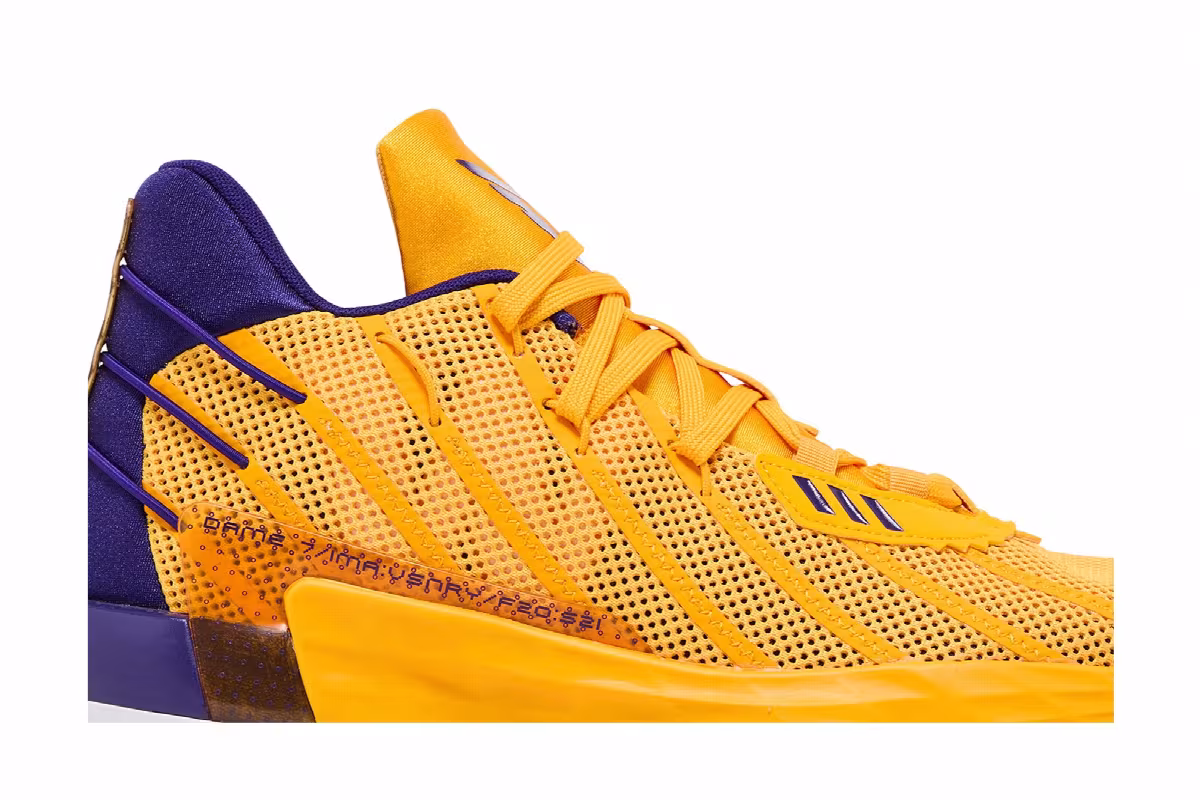Adidas Dame 7 Washington Huskies - Reverse Retro, view 3