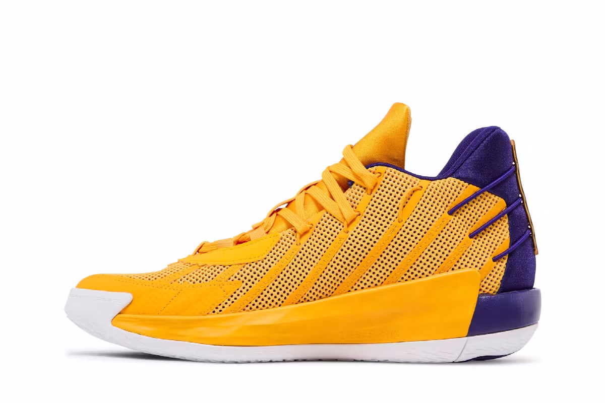 Adidas Dame 7 Washington Huskies - Reverse Retro, view 4