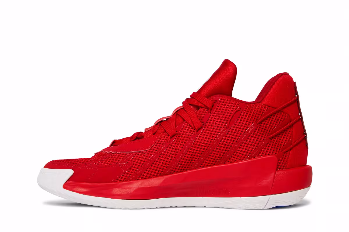 Adidas Dame 7 Team Kansas Jayhawks, view 4