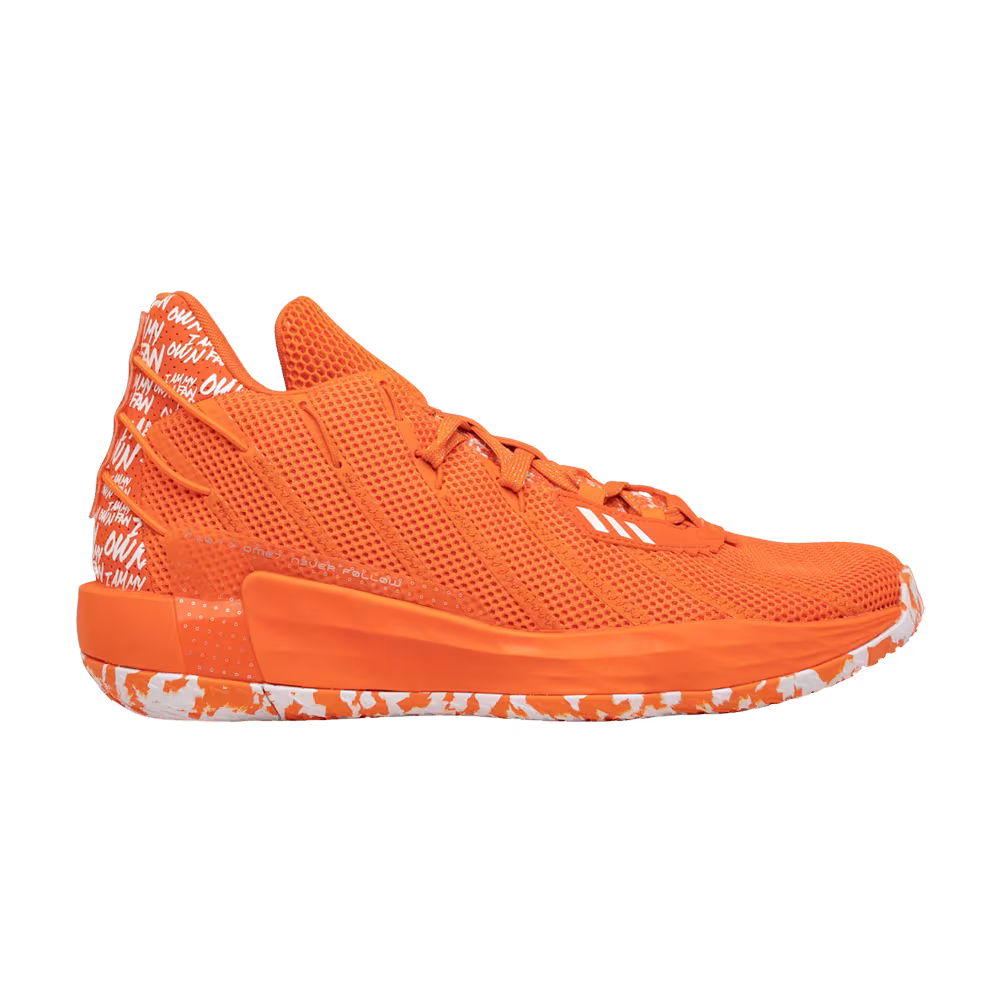 Adidas Dame 7 I Am My Own Fan - Team Orange