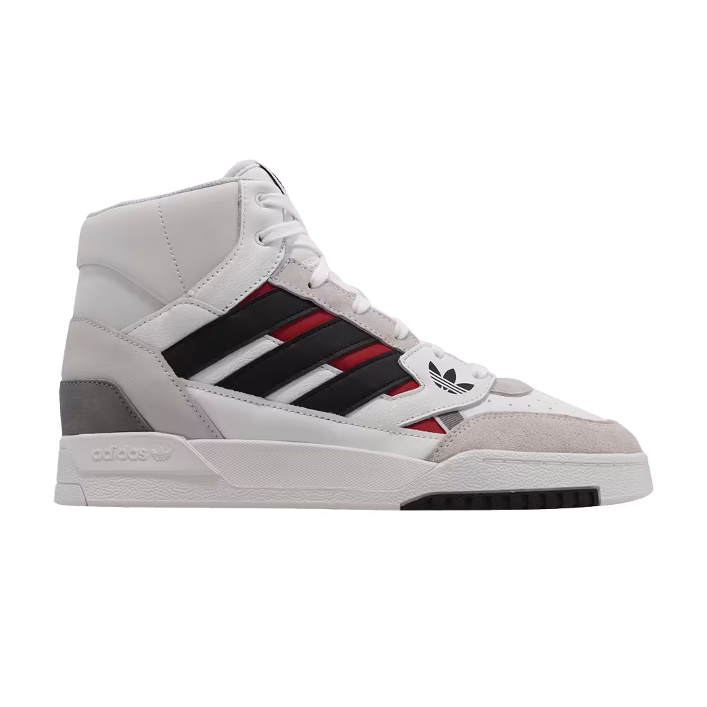 Adidas Drop Step SE White Black Solar Red
