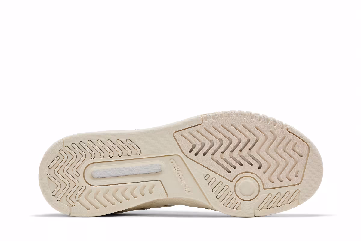 adidas Drop Step Low Off White Halo Blue, view 5