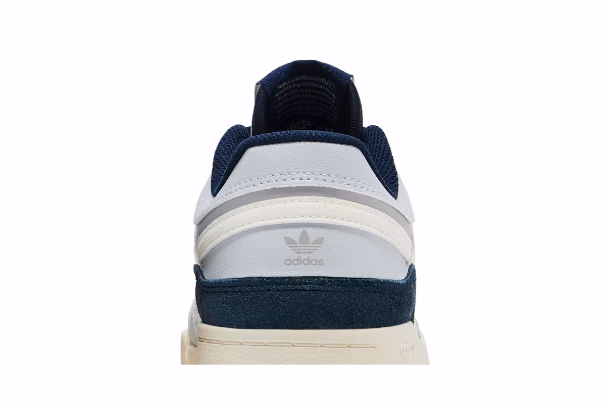adidas Drop Step Low Off White Halo Blue, view 8