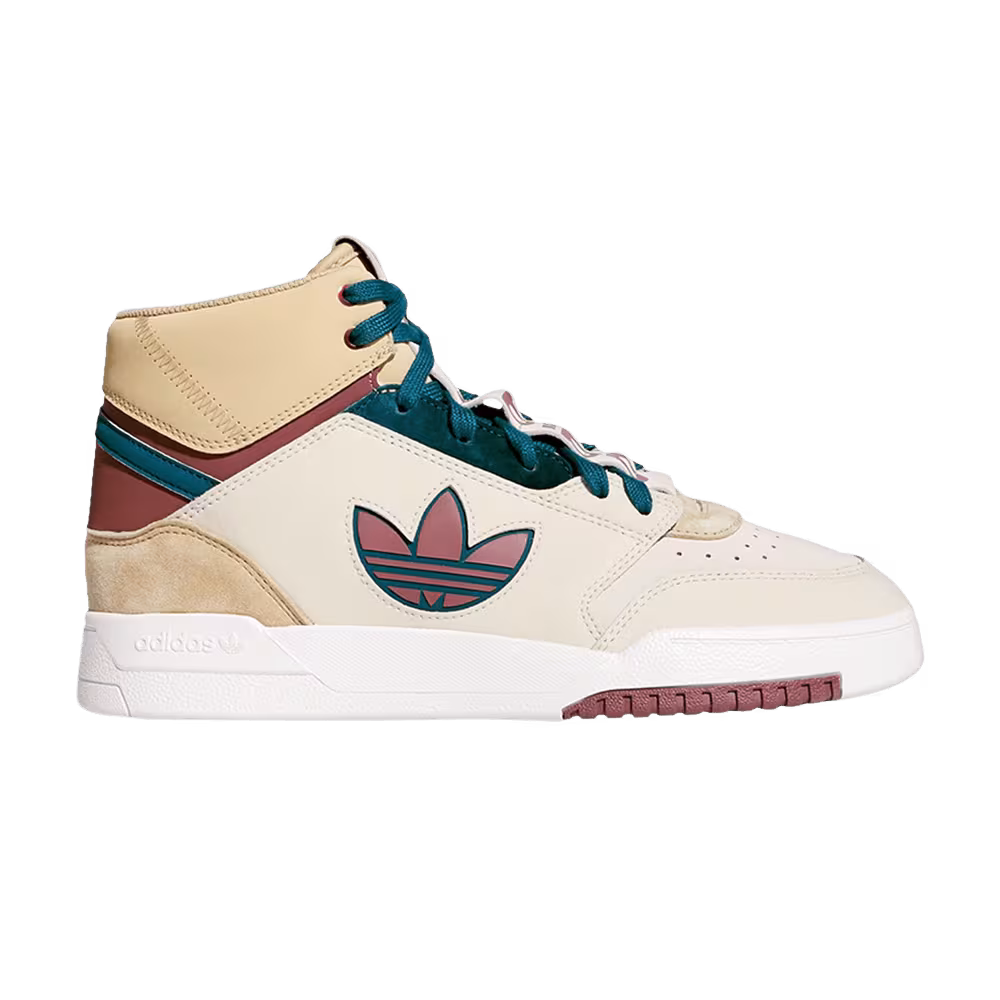 Adidas Drop Step XL Cream Teal Red