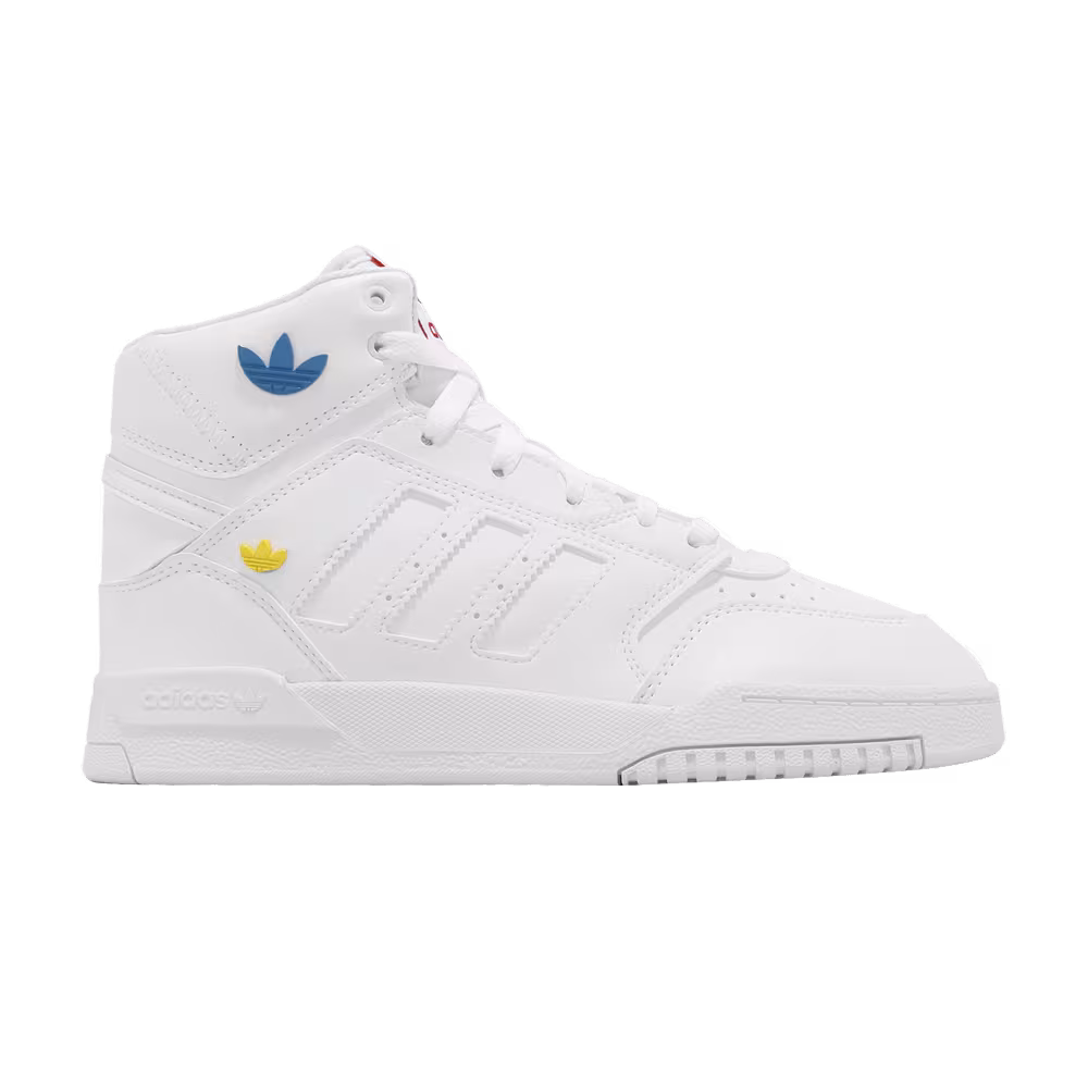 Adidas Drop Step J White Yellow Bright Blue