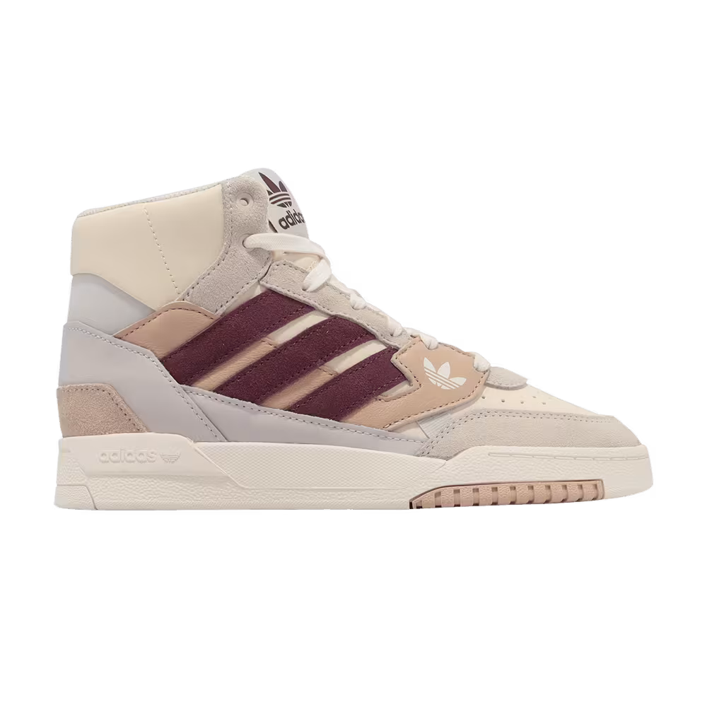 Adidas Women's Drop Step SE Ecru Tint Quiet Crimson