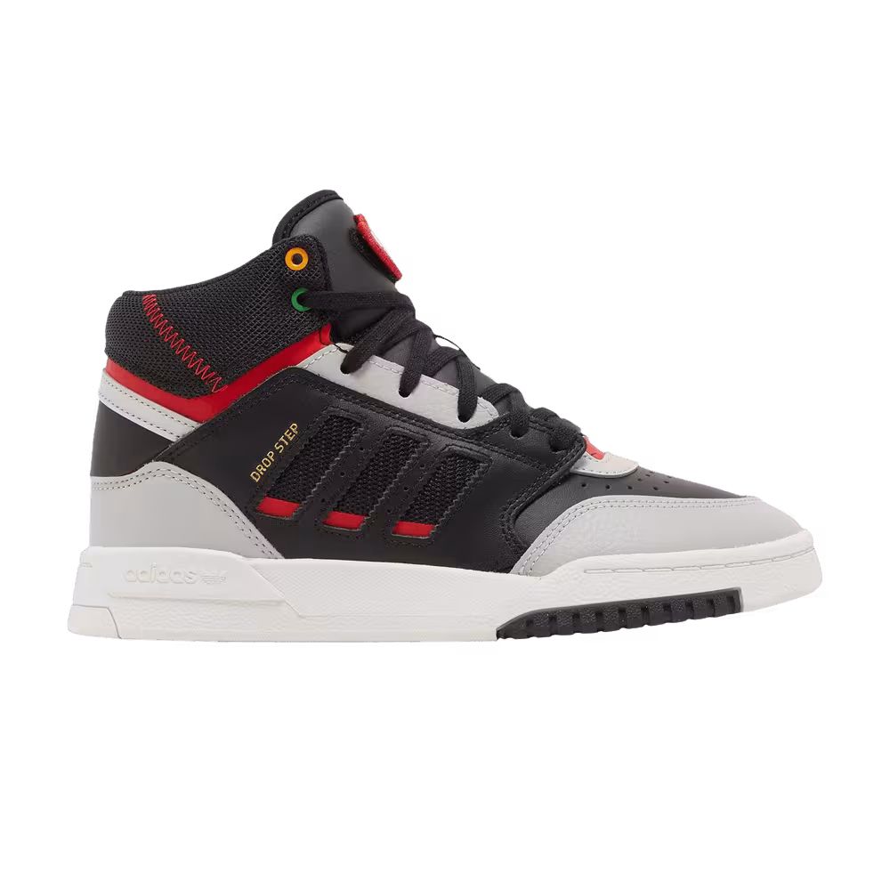 Adidas Drop Step C Black Vivid Red