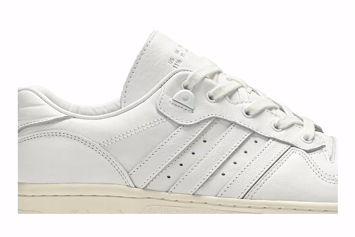 adidas Rivalry Low Triple White, view 3