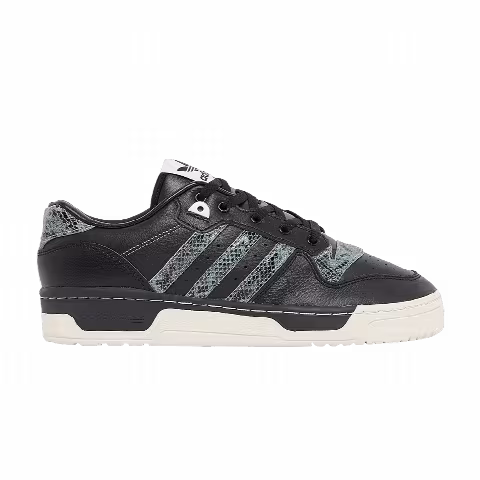 Adidas Rivalry Low 'Black Snakeskin'