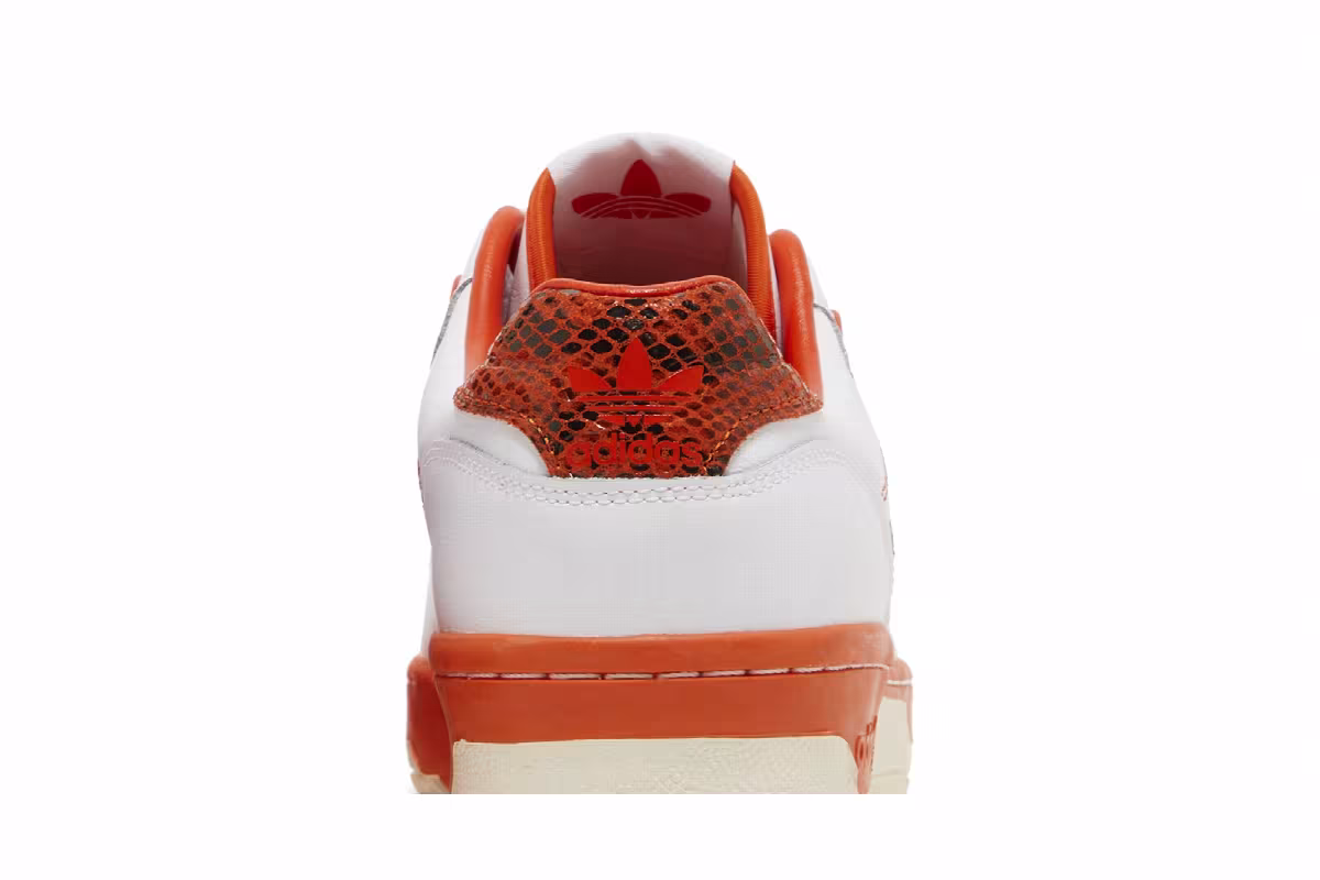 Adidas Rivalry Low Orange Snakeskin, view 8