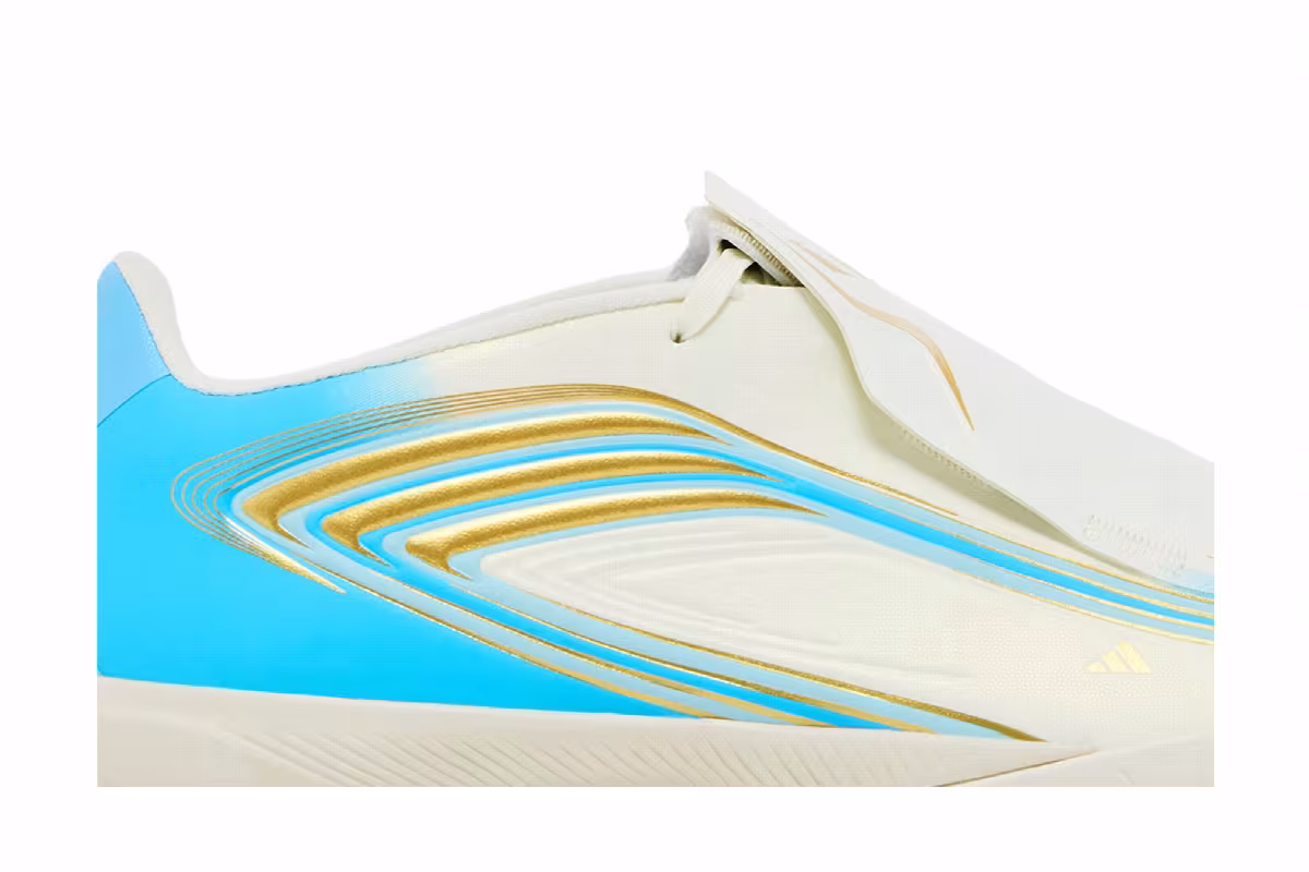 adidas F50 Messi League TF Ivory Semi Blue Burst, view 3