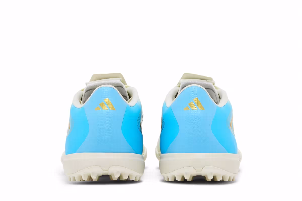 adidas F50 Messi League TF Ivory Semi Blue Burst, view 7